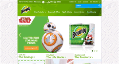 Desktop Screenshot of bountytowels.com